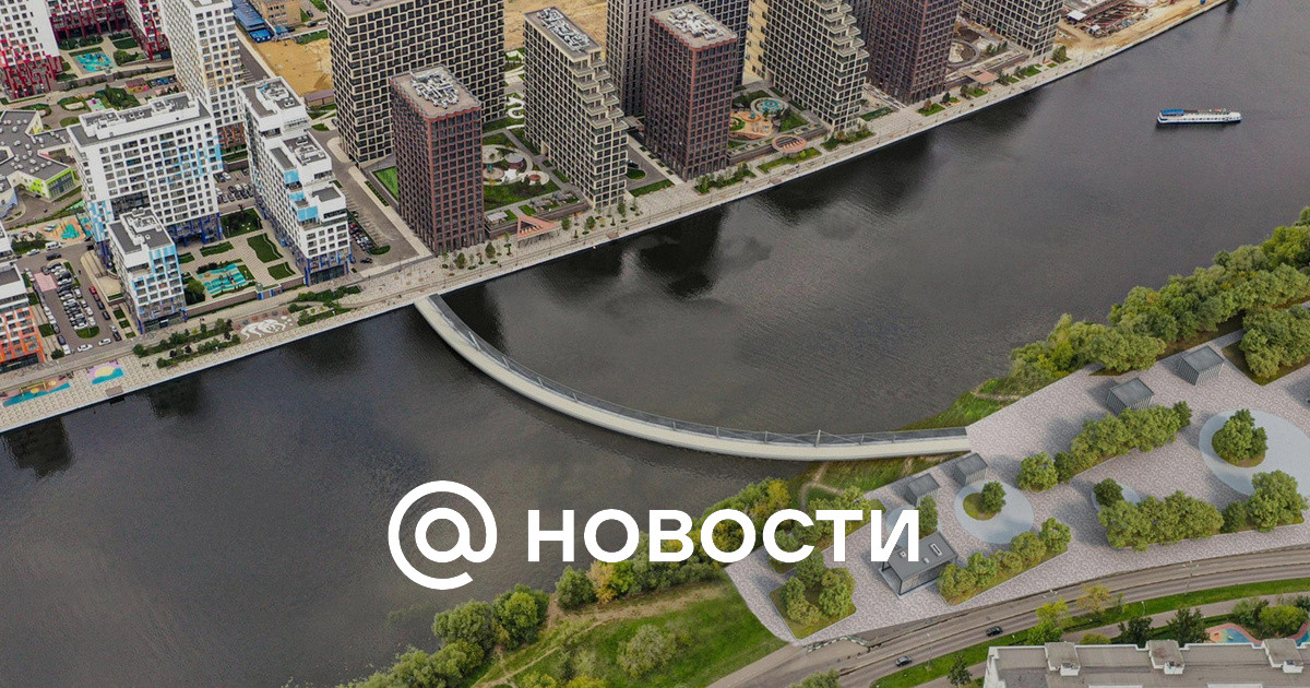 Мост через нагатинский затон схема