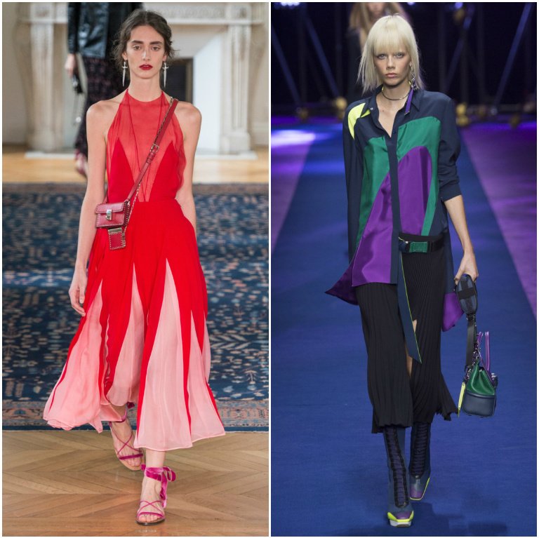 Valentino; Versace. 