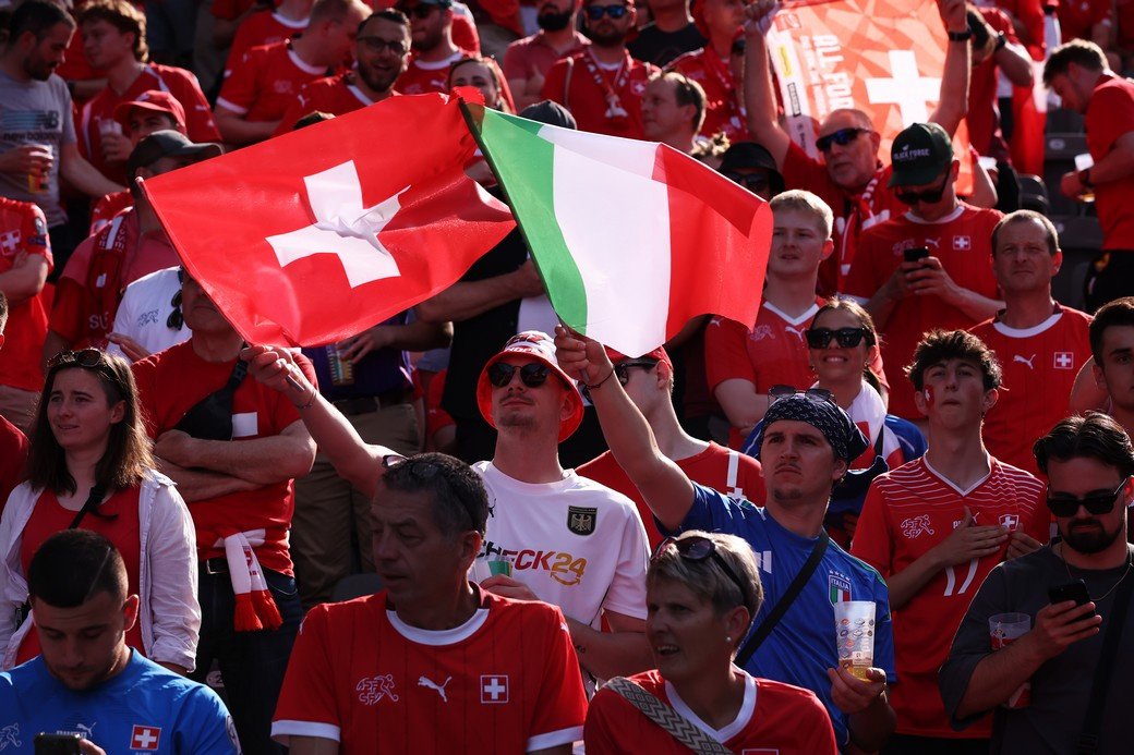 Швейцария — Италия: стартовые составы на матч ⅛ финала Евро-2024