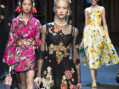 Slide image for gallery: 5732 | Показ коллекции Dolce & Gabbana