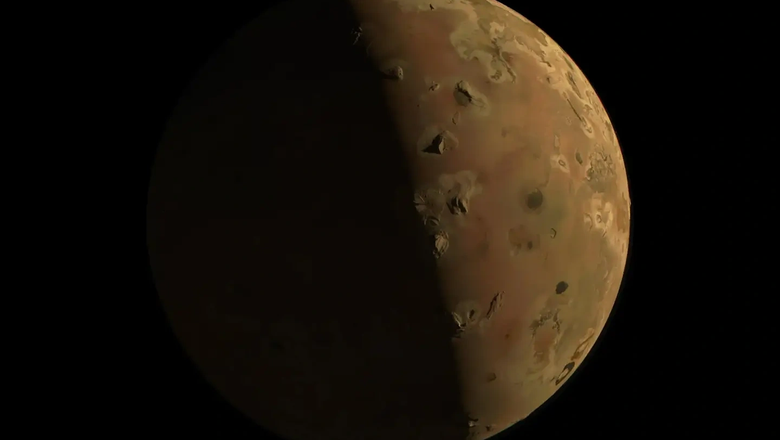 Спутник Юпитера Ио. Фото: NASA 