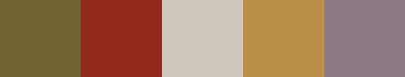 Цветовая гамма образа Анастасии