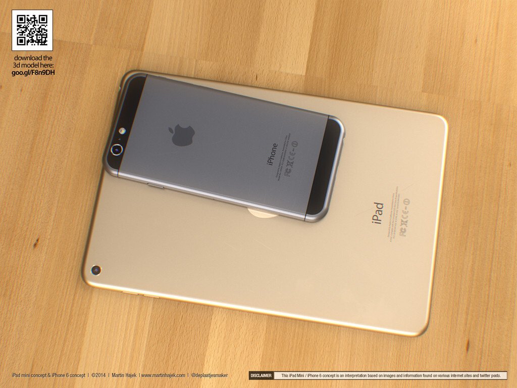 Новый дизайн iPad mini и iPhone 6 (фото) - Hi-Tech Mail.ru