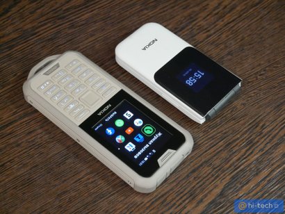 Nokia 800 Tough в сравнении с новой раскладушкой Nokia 2720 Flip