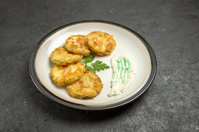 Кабачки жареные Кабачки жареные