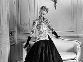 Slide image for gallery: 801 | Коллекция New Look от Christian Dior, 1947 год