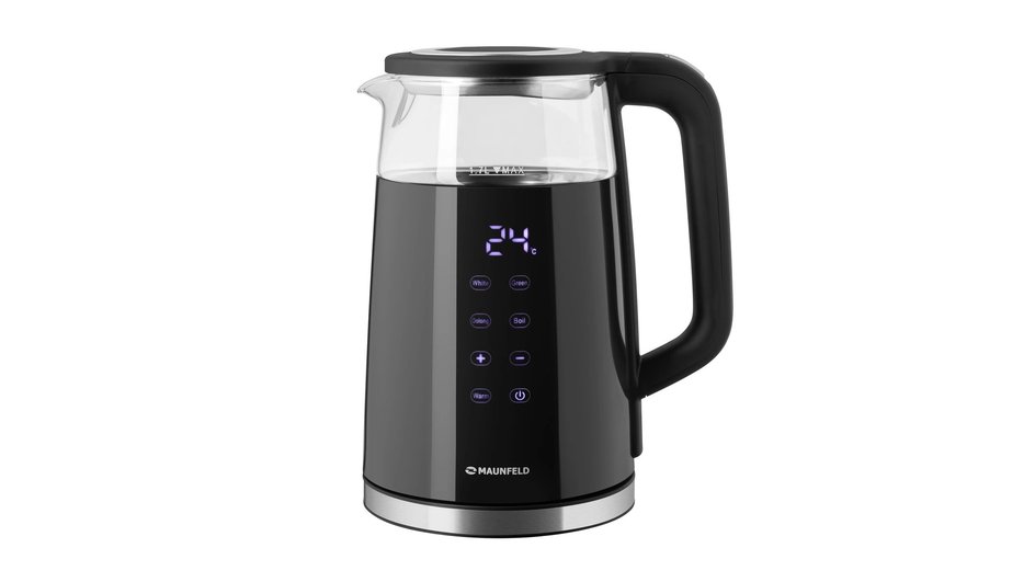Чайник фирмы MAUNFELD модель MGK-616DBK Чайник фирмы MAUNFELD модель MGK-616DBK