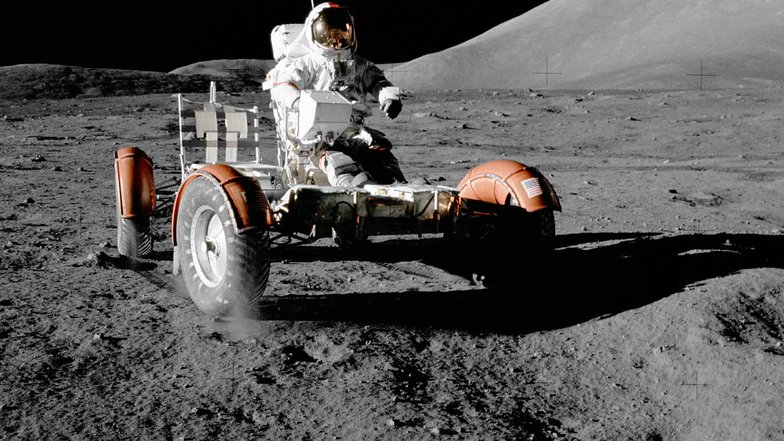 slide image for gallery: 18377 | Марсианские автомобили — они существуют. Аполлон