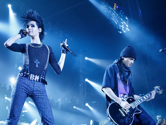 Группа Tokio Hotel, которая была на пике популярности в нулевых среди мужских музыкальных групп Группа Tokio Hotel, которая была на пике популярности в нулевых среди мужских музыкальных групп