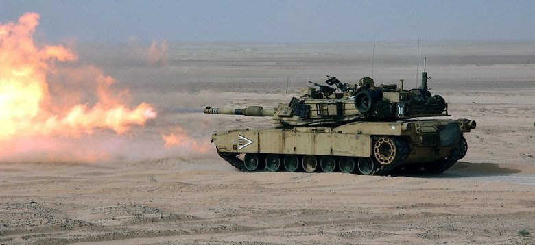 Современный американский танк A1 Abrams. / фото navy.mil