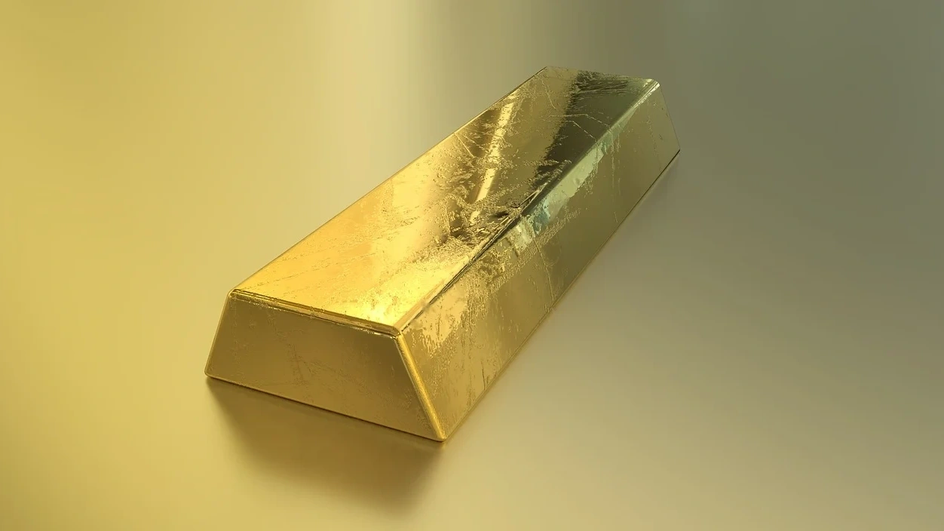 Огромное количество золота в мире просто хранится в слитках