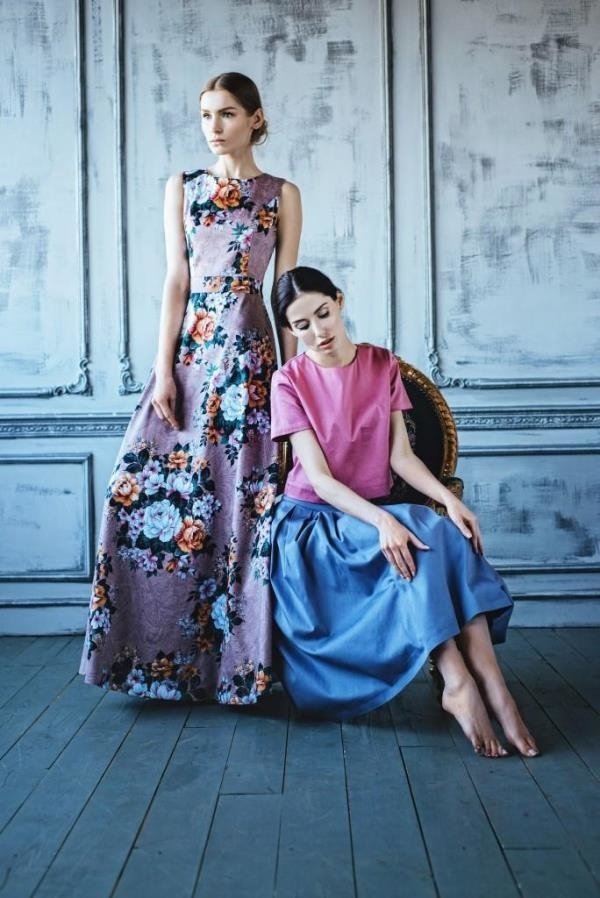 1. Весенне-летние платья от дизайнера Кристины Бахаревой