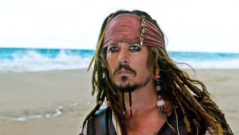 Джонни Депп в фильме «Пираты Карибского моря: На странных берегах»
