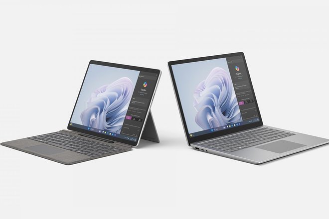 Surface 10 Pro и Surface Laptop 6