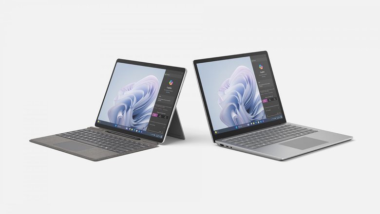 Surface 10 Pro и Surface Laptop 6