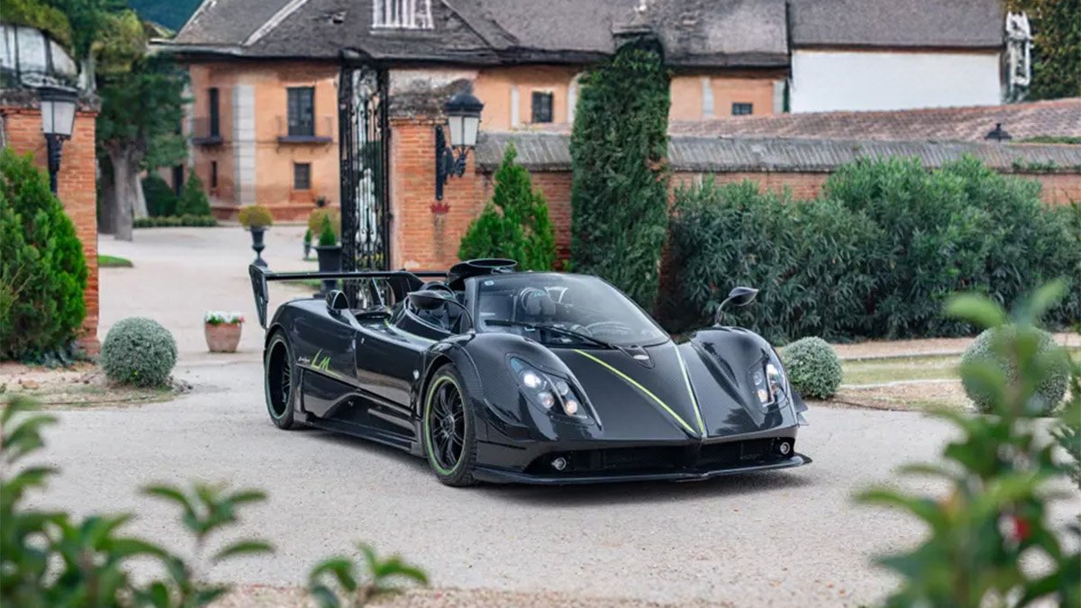 Уникальную Pagani Zonda выставят на торги