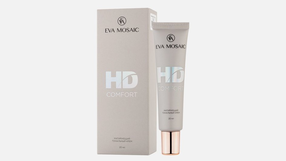 Матирующий тональный крем HD Comfort, Eva Mosaic Матирующий тональный крем HD Comfort, Eva Mosaic