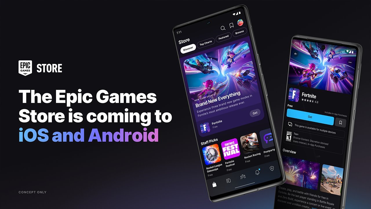 Epic Games Store готовится к выходу на Android и iOS - Hi-Tech Mail.ru