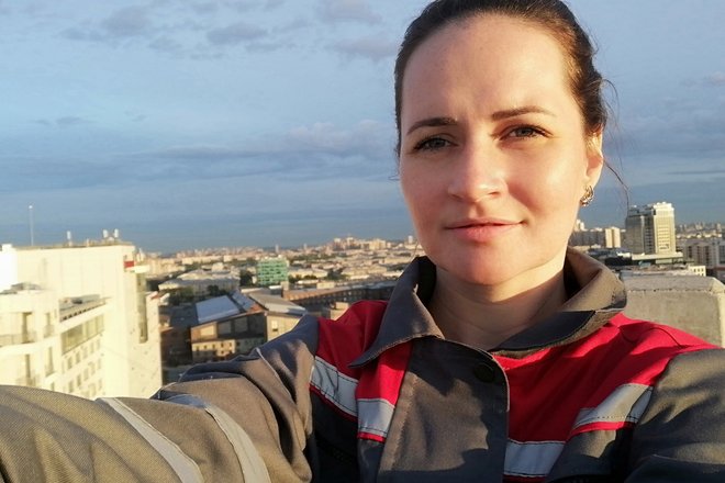 «Папа мною гордится»: как 31-летняя петербурженка работает крановщицей «Папа мною гордится»: как 31-летняя петербурженка работает крановщицей