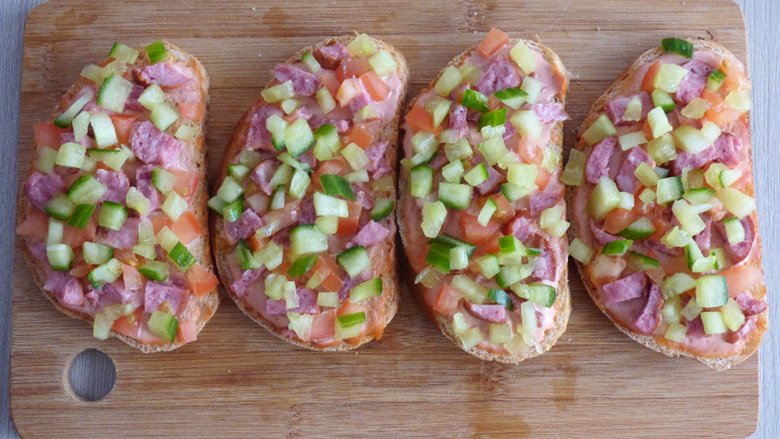 Бутерброд с колбасой и овощами - пошаговый рецепт с фото | Азбука рецептов