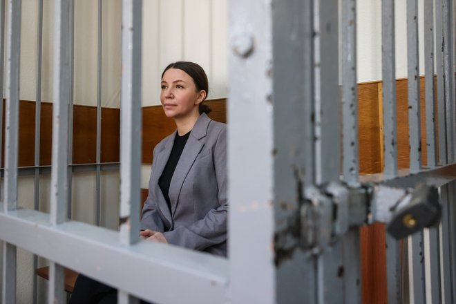 Блогер Елена Блиновская во время заседания по уголовному делу в Савеловском суде Блогер Елена Блиновская во время заседания по уголовному делу в Савеловском суде