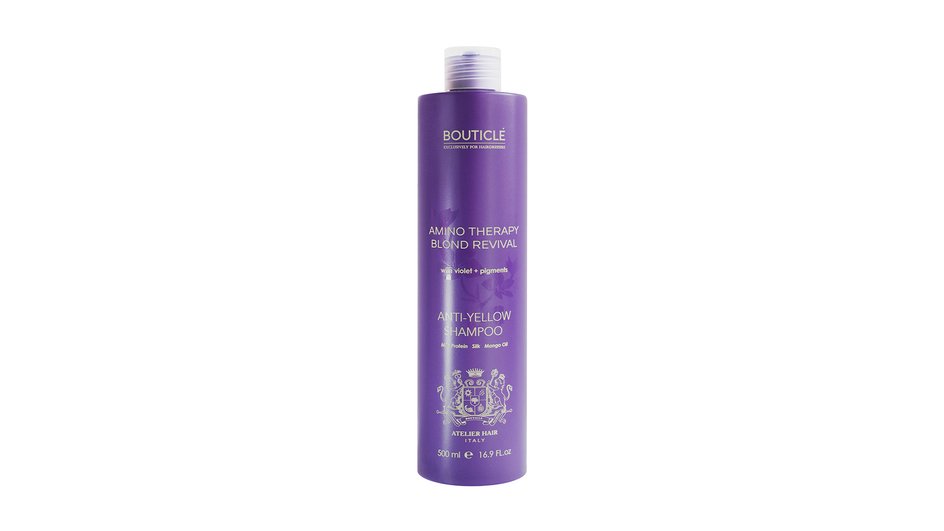 Шампунь оттеночный BOUTICLE AMINO THERAPY BLOND REVIVAL. Шампунь оттеночный BOUTICLE AMINO THERAPY BLOND REVIVAL.