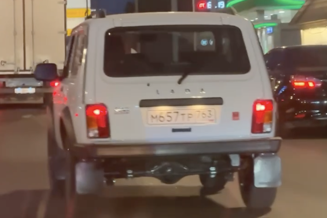 Скриншот видео с Lada Niva Sport