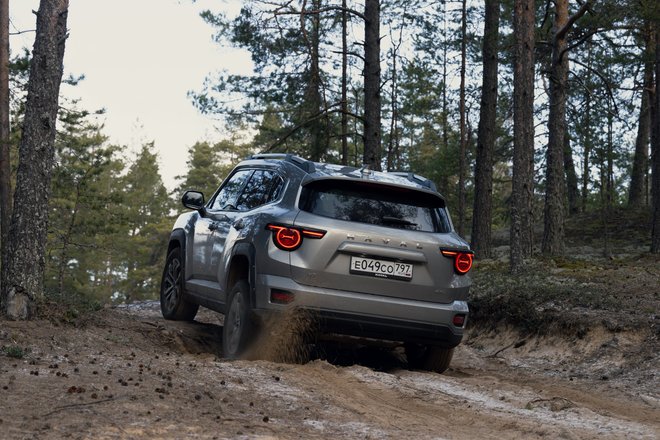 Тест-драйв Haval H7 бездорожье оффроад Тест-драйв Haval H7 бездорожье оффроад