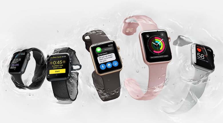 Так выглядели вторые Apple Watch. Удивительно, как быстро развились технологии. Фото: Apple 