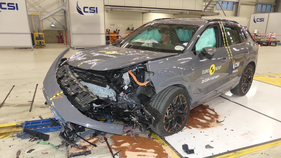 Краш-тест Euro NCAP Cupra Terramar 2025