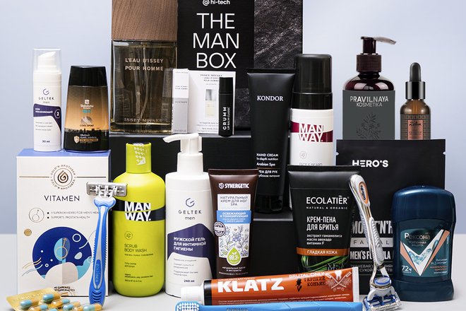 Мужской бьюти-бокс The Man Box Media Mail x Royal Samples Мужской бьюти-бокс The Man Box Media Mail x Royal Samples