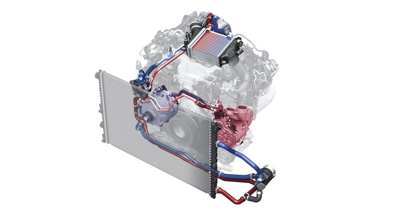 Система охлаждения двигателя Audi SQ5
