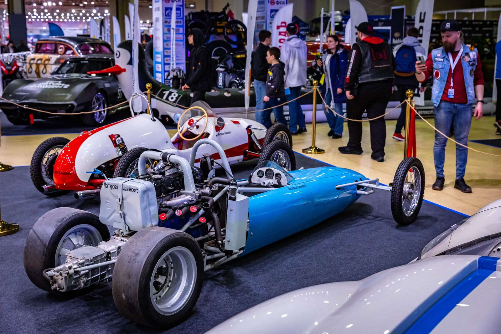 Реактивная самоделка и советский автоспорт: чем удивила выставка  MotorsportExpo 2022