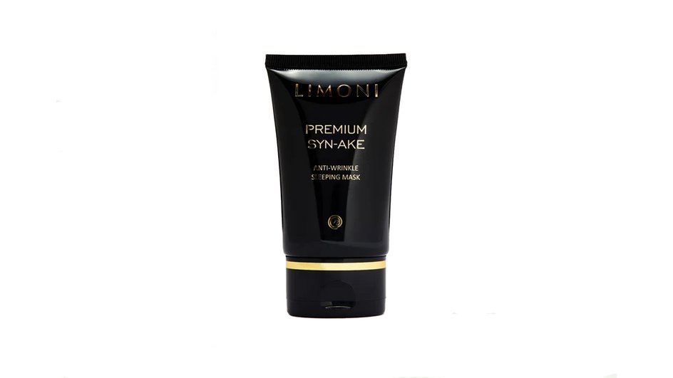 Маска для лица LIMONI PREMIUM SYN-AKE ANTI-WRINKLE SLEEPING MASK.