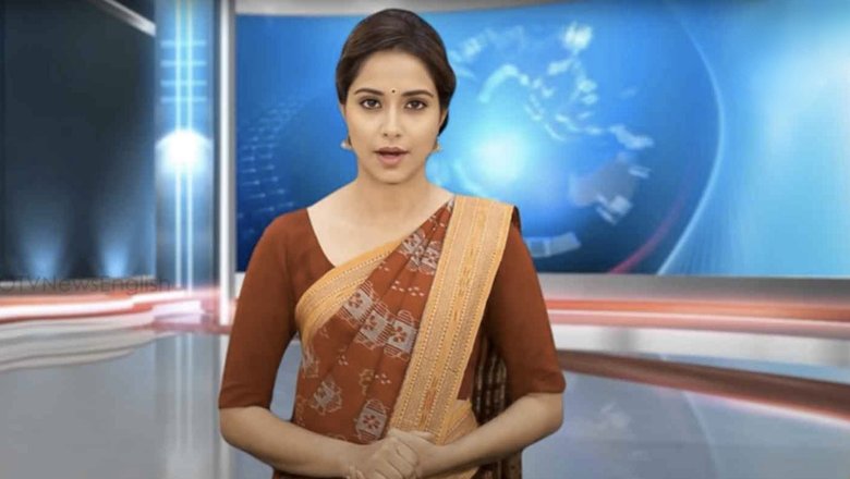 Так выглядит Лиза – несуществующий телеведущий индийского канала Odisha TV.
