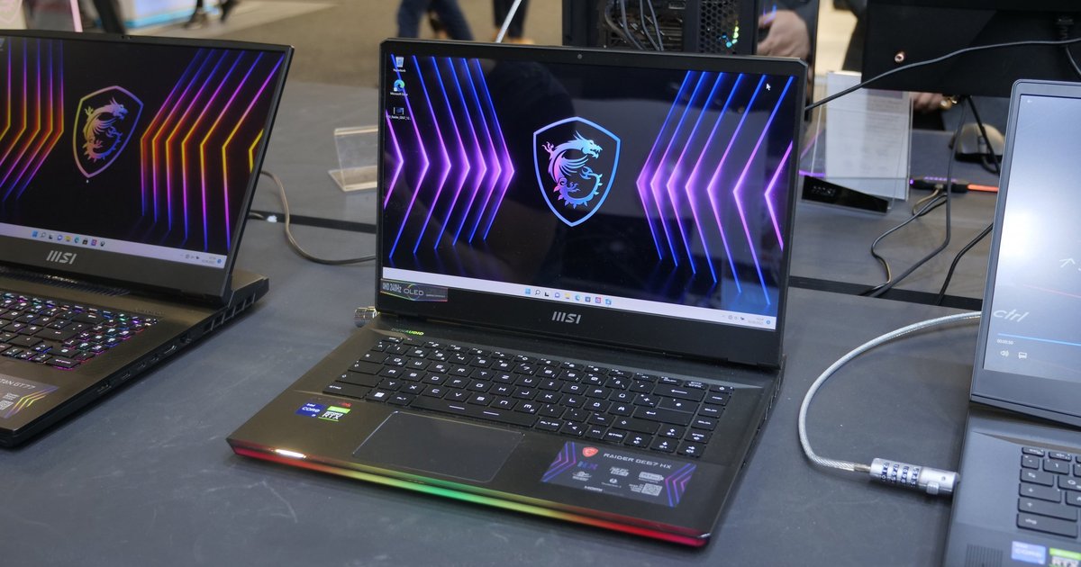 MSI показала на IFA 2022 первый в мире ноутбук с экраном OLED 240 Гц