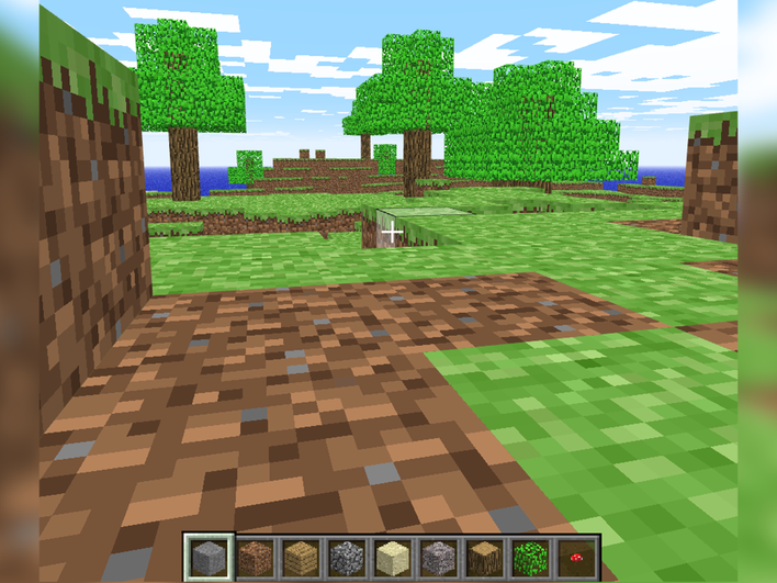 Браузерная игра Minecraft Classic Браузерная игра Minecraft Classic