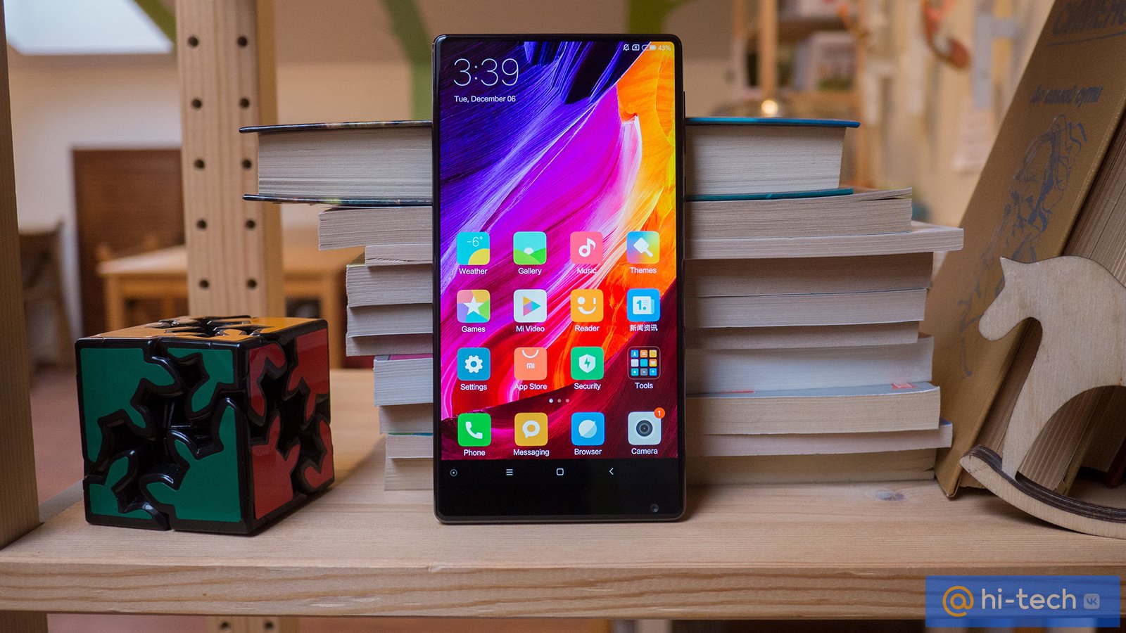 Обзор Xiaomi Mi Mix: безрамочный суперфлагман с керамическим корпусом -  Hi-Tech Mail.ru