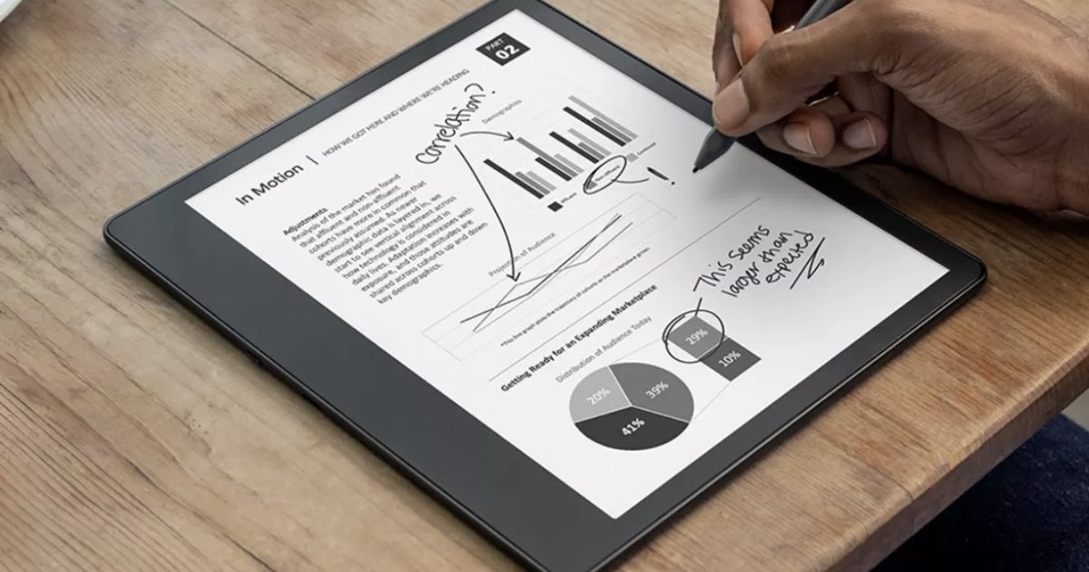 Представлен Kindle Scribe — «клон» iPad с экраном из чернил за 20 000 рублей