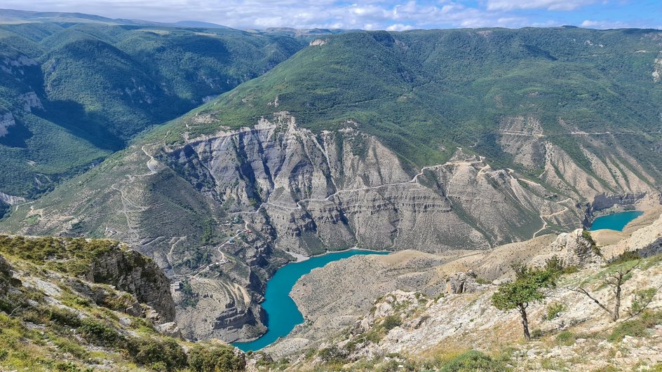 Сулакский каньон в Дагестане