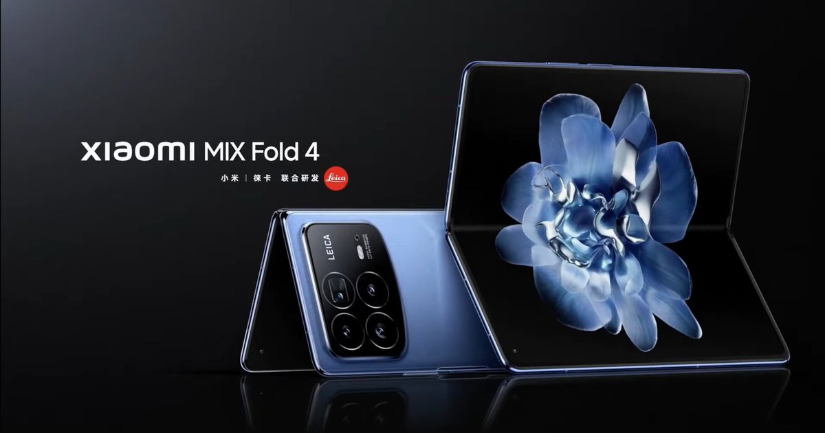 Складной смартфон Xiaomi MIX Fold 4 представлен официально: характеристики и цена
