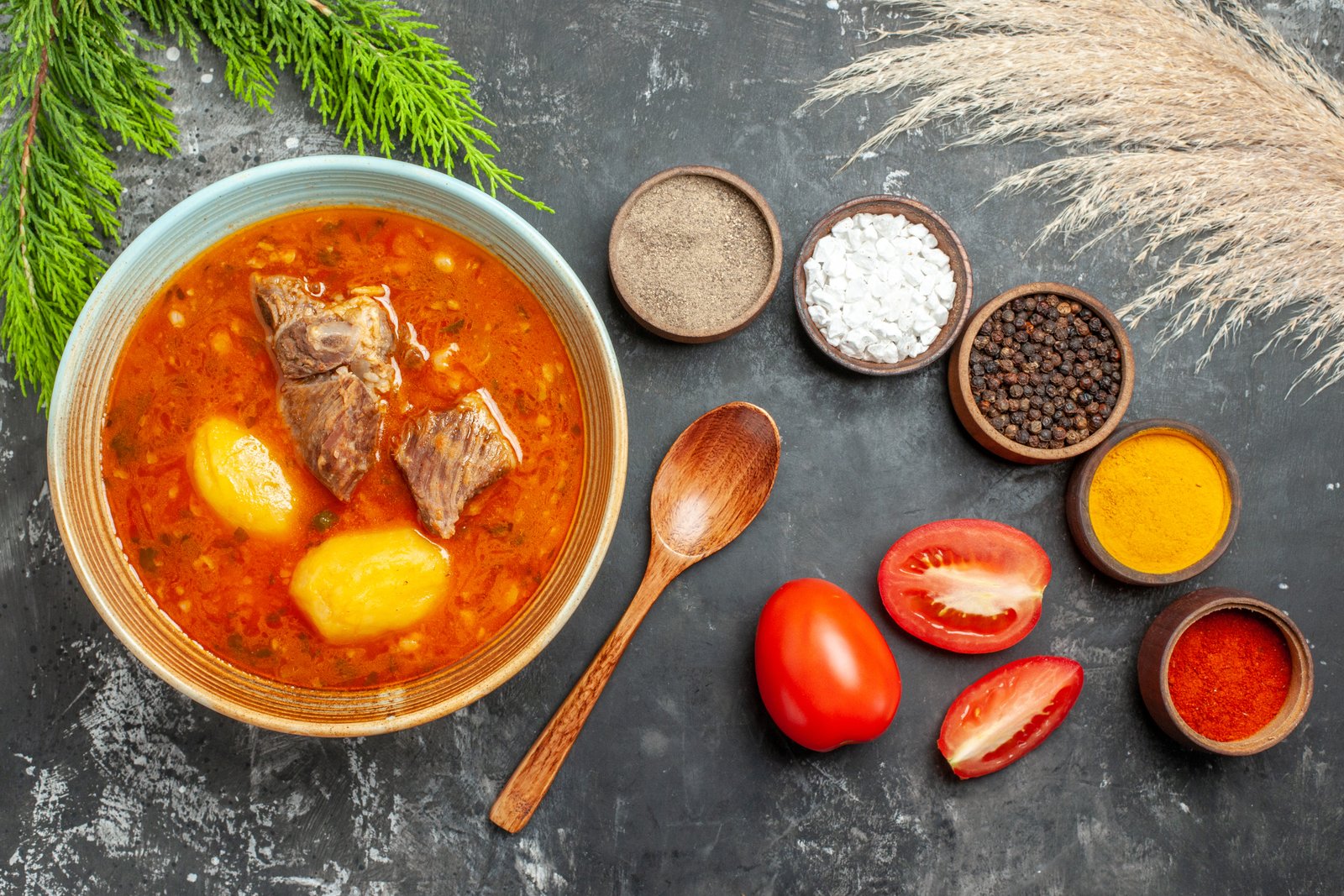 Рецепт: «Суп с говядиной и вермишелью» в мультиварке Vitek