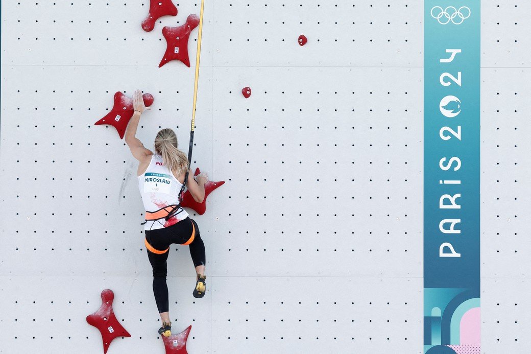 Польская спортсменка побила мировой рекорд в скалолазании: видео