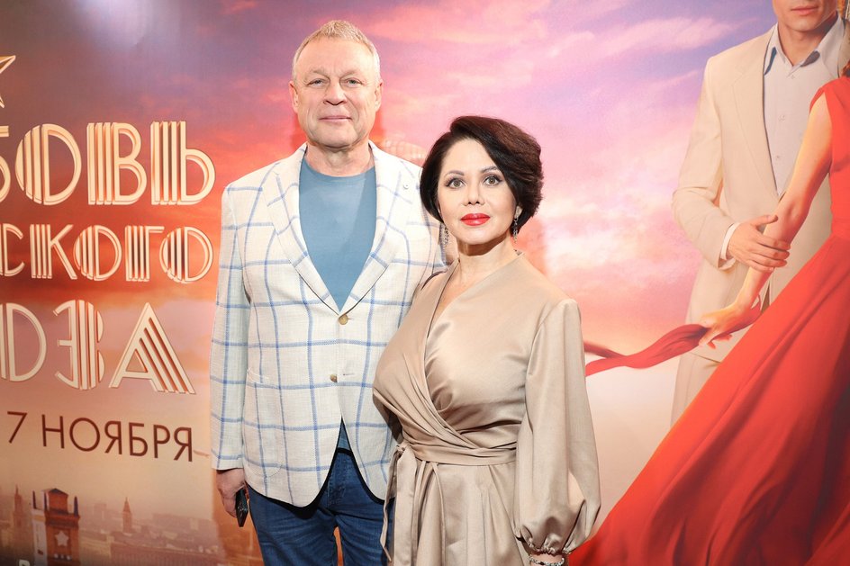 Сергей Жигунов и его жена Виктория Ворожбит Сергей Жигунов и его жена Виктория Ворожбит