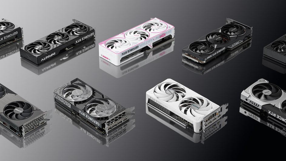GeForce RTX 5060 Ti и RTX 5060 внешний вид GeForce RTX 5060 Ti и RTX 5060 внешний вид