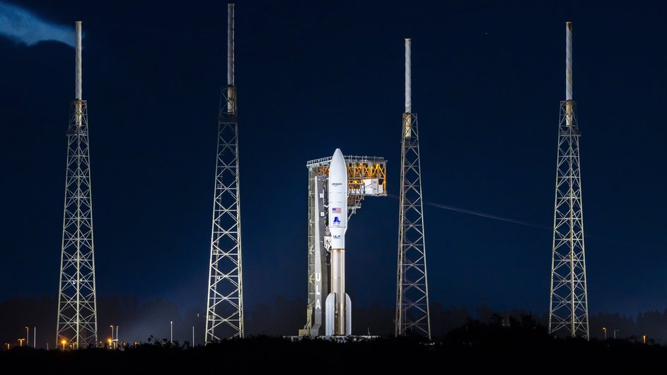 Ракета Atlas V перед запуском