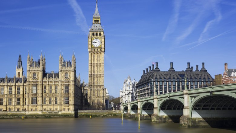 Биг Бен и здание Парламента, Лондон, Великобритания