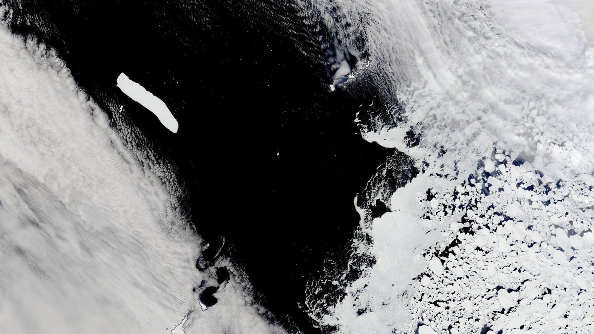 фото антарктиды со спутника
