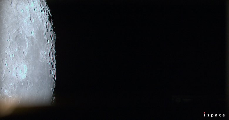 Новое фото лунной поверхности. Источник: ispace