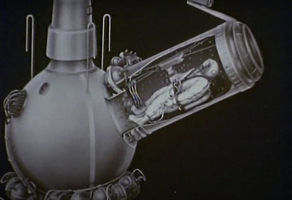 Космический корабль «Восход-2». Фото: скриншот из видео с Youtube-канала «Роскосмос»
